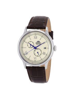 NWT Orient Bambino Version 8 Automatic Champagne Dial Men's Watch